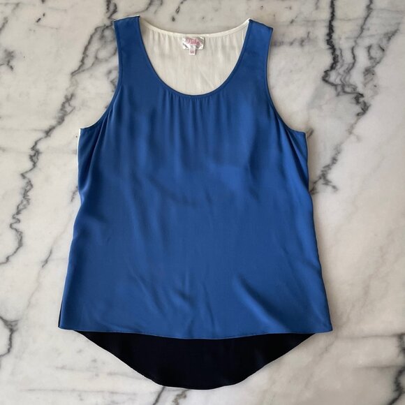 Parker Colourblock Silk Tank - Picture 4 of 13